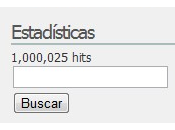 Este Blog alcanzó primer millón visitas superado)