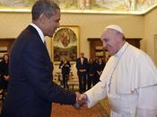 Obama pide Papa Francisco favor, rece familia