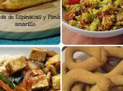 Menú vegetariano recetas otros blogs