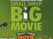 Primer teaser trailer póster "shaun sheep movie"