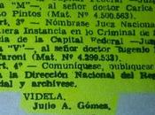 Vínculos dictadura juez