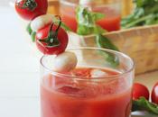 Bloddy Mary brocheta mozzarella tomates cherry