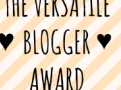 Premio Versatile Blogger Award