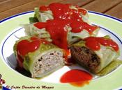 Kelem dolmasi (rollitos rellenos carne)