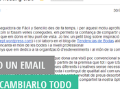 Cuando email podría cambiarlo todo…