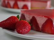 Tarta mousse fresas