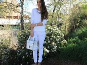 Total white outfit