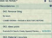 Evernote. Usando reminders forma inteligente