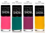 ColorShow Maybelline, paleta vibrante colores para elegir.