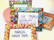 Diy: marcos washi tape