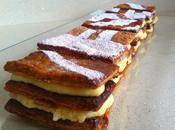 Milhojas crema