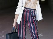 Lace stripes