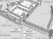ARQUITECTURAlcalá: Recreación virtual Alcázar Palacio Arzobispal Ciudad Alcalá Henares, hipótesis arquitectónica siglo XIV.