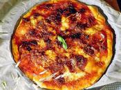 Pizza sobrasada, jamón queso Idiazabal