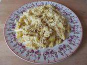 Receta: pasta calabacín curry Recipe: with zucchini