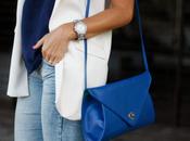 white blue
