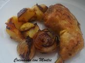 Pollo horno curry