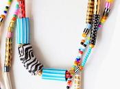 Alegres collares pulseras pasta
