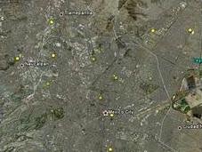 calidad aire Ciudad México Google Earth