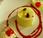 Mousse frutas gluten