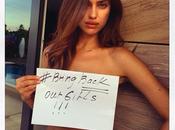 Critican Irina Shayk apoyar desnuda campaña solidaria