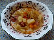 Patatas guisadas tagarnina chorizo