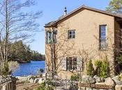 Vintage orillas lago