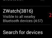 Algunos trucos para sincronizar reloj inteligente smartq-Z1