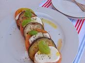 Ensalada tomate berenjena
