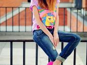 Camiseta unicornio zapatos rosas