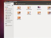 Cambiar tipo vista tamaño iconos Nautilus Ubuntu