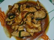 Pollo salsa soja