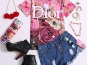 Dior Roses rebaja!!!! Romwe