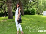 Look con...Mono blanco clave boho