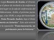 Masonería Asturias: conferencia Yván Pozuelo Andrés