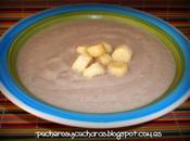 Crema champiñones
