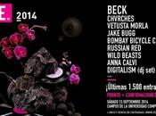Beck, Chvrches Wild Beasts unen gran cartel para Dcode 2014