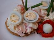 ENSALADILLA LANGOSTINOS CANGREJO (Especial Tapas)