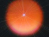 Estrella supergigante roja estrella neutrones interior