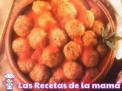 Receta albóndigas caseras salsa