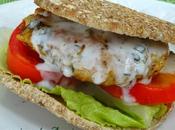 Hamburguesa pollo hindú