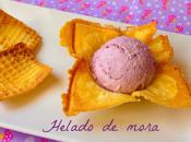 Helado mora