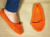 Teje unas pantuflas telar