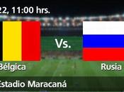 Partido Bélgica Rusia Grupo Mundial 2014