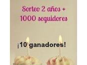 Sorteo años 1000 seguidores