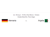 Antecedentes Alemania Argelia Junio Brasil 2014