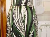 Vestido raso estampado