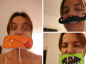 Manualidades niños: bocas, bigotes accesorios varios