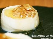 Panna cotta miel nueces