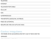 Cómo hacer presupuesto gastos?